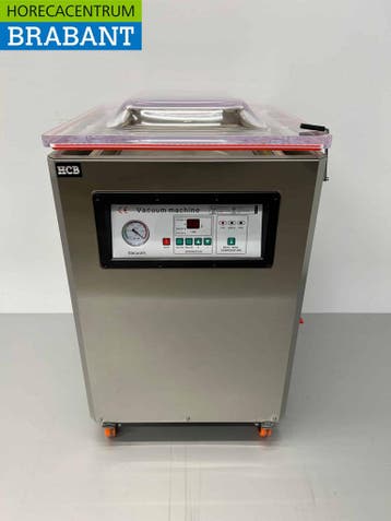 HCB RVS Verrijdbare Vacuummachine Vacumeermachine Dubbele, Ophalen of Verzenden, Nieuw in verpakking