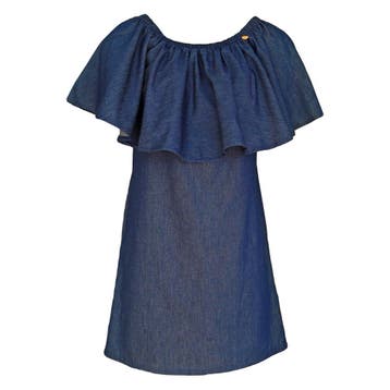 Verysimple • jurk in denim look• 34 (IT40), Kleding | Dames, Verysimple, Nieuw, Maat 34 (XS) of kleiner, Verzenden