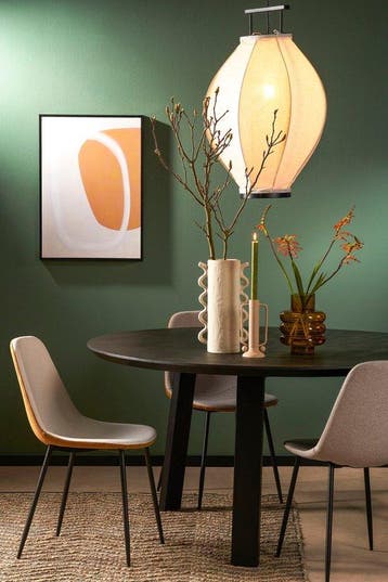 2dekans | Mica Decorations Pego Hanglamp - H73 x Ø54 cm -, Ophalen of Verzenden, Zo goed als nieuw