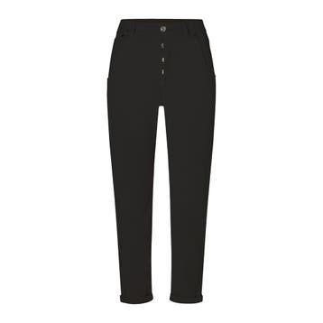 MAC • zwarte Lu relaxed jeans • 36, MAC, Verzenden, Nieuw, Zwart