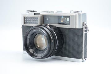 Konica S II with Konishiroku Hexanon 2/48mm Meetzoeker, Nieuw