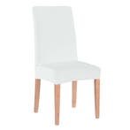 Stoelhoes - Voor Eetkamerstoelen - Met Stretch - Wit, Ophalen of Verzenden, Nieuw in verpakking