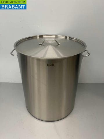 HCB RVS Soeppan Kookpan Pan Inductie 60 x 70 cm 198 liter, Ophalen of Verzenden, Nieuw in verpakking