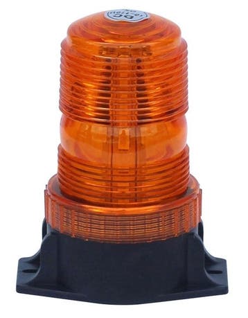 LED flash zwaailamp - E-Keurmerk - R10 - 10V-110V - Oranje, Ophalen of Verzenden