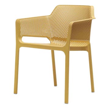 Nardi Net dining Senape - Diningstoel 58×53×82cm (LxBxH), Nieuw