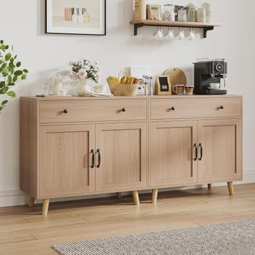Veelzijdige Dressoir Kast met Lades en Planken - Stijlvolle, Verzenden, Nieuw