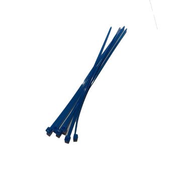 Trekbandjes Tie wraps Blauw (6 stuks) 2,5 X 150 mm, Verzenden, Nieuw