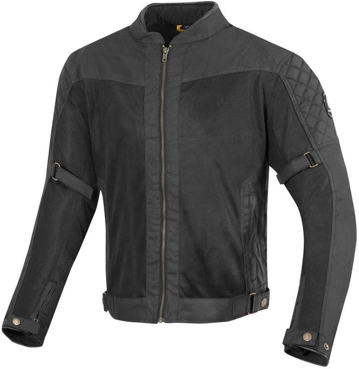 Merlin Chigwell Lite Zwart Wax Motorjas, Motoren, Kleding | Motorkleding, Heren, Nieuw met kaartje, Jas | textiel, Verzenden