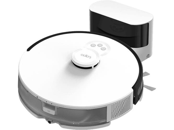 Tapo -  Rv30 Lidar - Robotstofzuiger Met Dweilfunctie  - Wit, Witgoed en Apparatuur, Stofzuigers, Minder dan 1200 watt, Reservoir