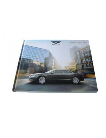 2013 BENTLEY FLYING SPUR HARDCOVER BROCHURE ENGELS, Nieuw, Author