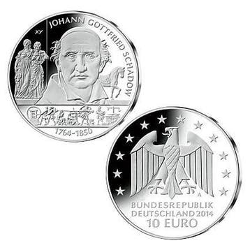 Duitsland 10 Euro Schadow 2014, Verzenden