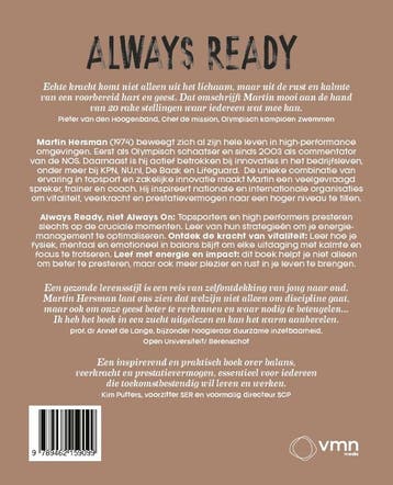 Always ready 9789462159099 Martin Hersman, Verzenden, Zo goed als nieuw, Martin Hersman