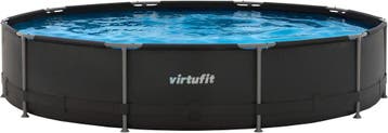 VirtuFit Rond Zwembad - 366 cm - Inclusief Filterpomp, Tuin en Terras, Ophalen, Nieuw, 200 tot 400 cm, Opzetzwembad