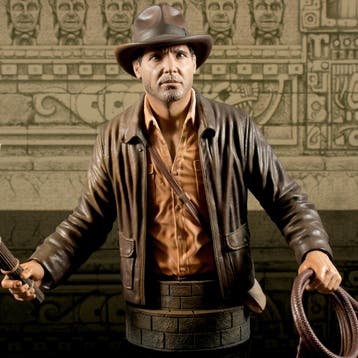 Indiana Jones: Raiders of the Lost Ark Bust 1/6 Indiana Jone, Verzamelen, Ophalen of Verzenden, Nieuw