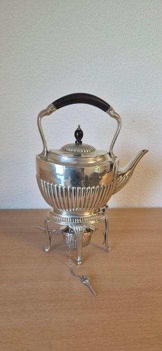 Theeservies (2) - .925 zilver, Antiek en Kunst