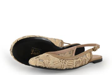 Roberto Festa Ballerinas in maat 37 Zilver, Overige kleuren, Verzenden, Ballerina's, Zo goed als nieuw
