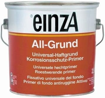 einzA - All Grund - 0.25 liter - GRIJS (GRONDVERF -  PRIMER), Nieuw, Ophalen of Verzenden, Verf, Grijs