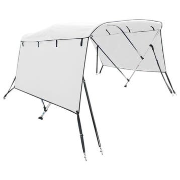 Biminitop Aluminium Wit | 600D Polyester | Laatste Stuk!, Watersport en Boten, Ophalen of Verzenden, Zo goed als nieuw, Overige typen