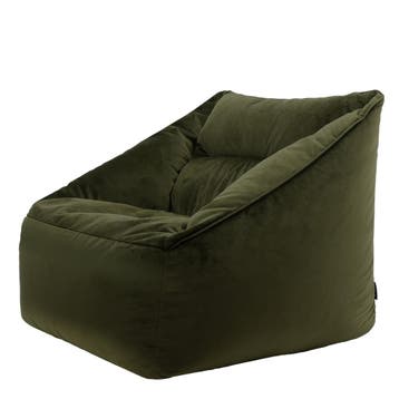 Natalia Zitzak Stoel Velvet - Olive, Verzenden, Nieuw