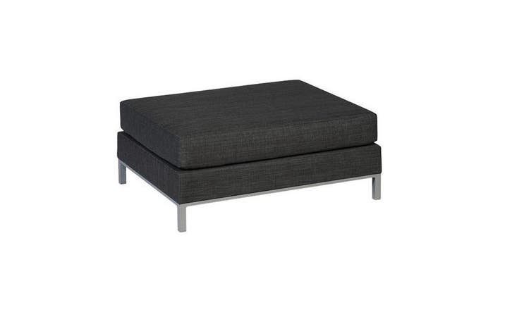 Exotan Casablanca footstool black |, Tuin en Terras, Tuinsets en Loungesets, Ophalen of Verzenden