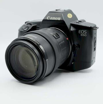 Canon EOS 650 + EF 35-105mm, Ophalen of Verzenden, Gebruikt