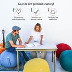 2dekans | Bckz Zitbal Kantoor en Thuis 75 CM - Luxe Yoga Bal, Ophalen of Verzenden, Nieuw in verpakking
