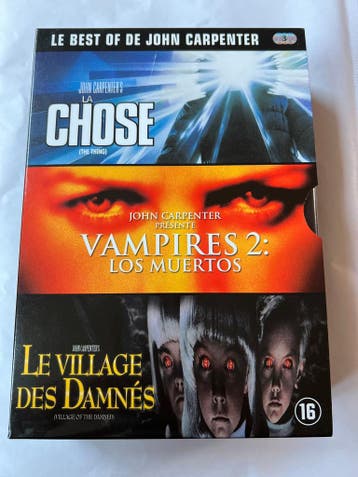 FILMBOX / THE THING / VAMPIRES 2: LOS MUERTOS / VILLAGE OF, Verzenden, Gebruikt