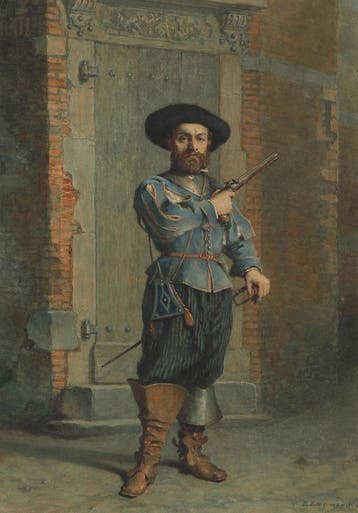 Lambertus Lingeman (1829-1894), De musketier
