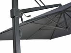 Icon premium zweefparasol 350x350 cm faded black, Ophalen of Verzenden, Nieuw