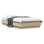 Ledikant eiken 75x190 | retourdeal 75% korting, Verstelbaar, Bruin, Nieuw, Modern
