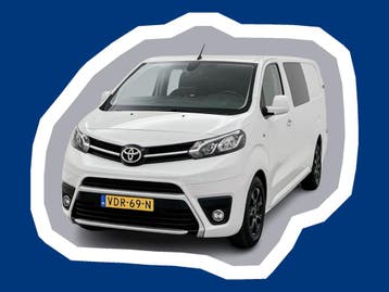 Toyota ProAce L2H1 | Financial Lease voor 389 p/mnd, Automaat, Stof, Gebruikt, Overige carrosserieën