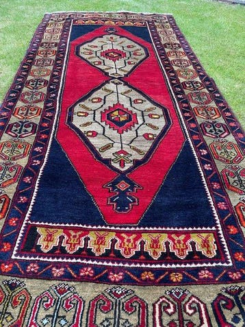 Turks handgemaakt tapijt - Vloerkleed - 288 cm - 130 cm, Nieuw