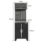 Gereedschapskasten set wandlengte 68 cm. lage tweedeurs, Doe-het-zelf en Verbouw, Werkbanken, Ophalen of Verzenden, Nieuw