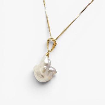 Parel - Argento 925 - Ring, Antiek en Kunst
