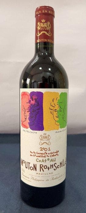 2001 Château Mouton Rothschild - Pauillac 1er Grand Cru, Nieuw