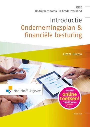 9789001841782 Introductie ondernemingsplan  financiele be..., Verzenden, Nieuw, A.W.W. Heezen