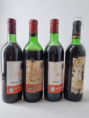 Royal (1961, 1964, 1966, 1973) - Rioja - 4 Flessen (0.75, Nieuw