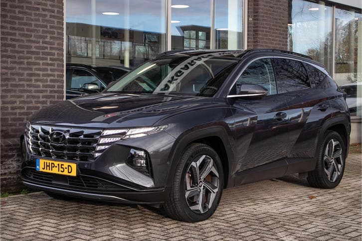 Zakelijke Lease |  Hyundai Tucson 1.6 T-GDI PHEV Premium Sky, Auto's, Hyundai, Onderhoudsboekje, Lease, Automaat, SUV of Terreinwagen