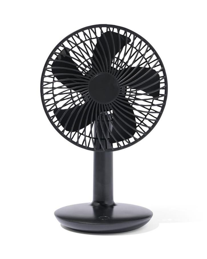 HEMA Tafelventilator draadloos stil zwart Ø16cm, Witgoed en Apparatuur, Airco's, Nieuw, Verzenden