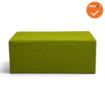Rohde & Grahl - Poef - 110x45x45cm - Groen, Werkplek, Ophalen of Verzenden, Gebruikt, Overige typen