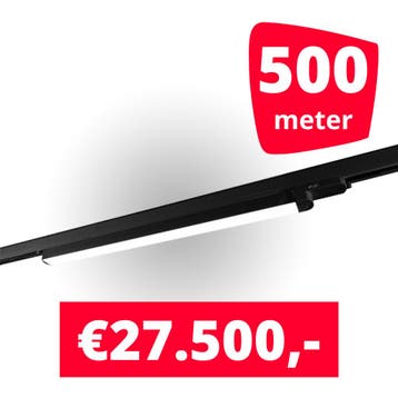 250x LED Railverlichting TL Linear White spots + 500M rails, Ophalen of Verzenden