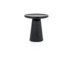 Bijzettafel Ron 46x49 - zwart | Eleonora, Huis en Inrichting, Tafels | Bijzettafels, Ophalen of Verzenden, Nieuw