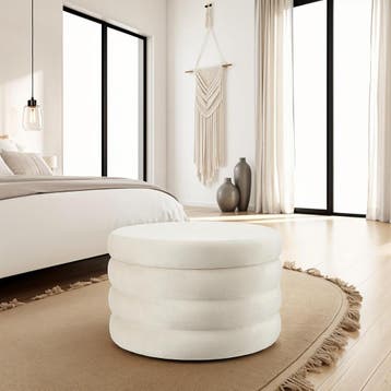 Hocker Altu XL, gestoffeerd, opbergruimte, Verzenden, Nieuw