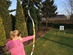 Boogschieten huren / te huur op locatie incl. begeleiding., Ophalen of Verzenden, Zo goed als nieuw