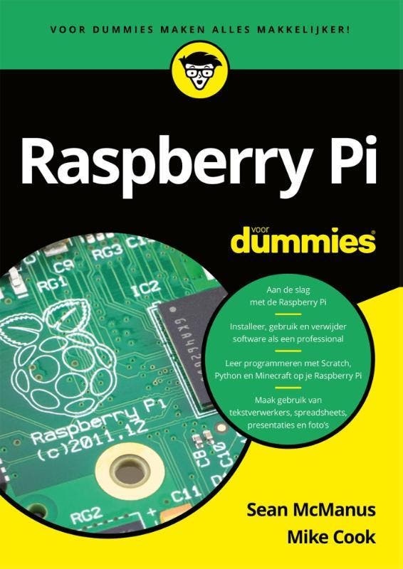 Raspberry Pi voor Dummies 9789045350479, Boeken, Schoolboeken, Zo goed als nieuw, Verzenden