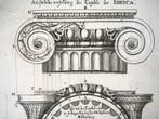 Joachim I Von Sandrart (1606-1688); Folio: Ionic Column -