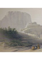 David Roberts R.A. - Rare – Petra, Jordan – Original, Nieuw