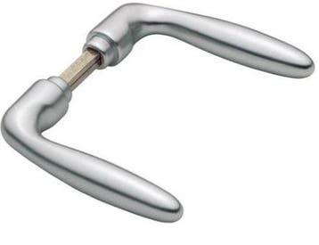 Deurklink aluminium Hoppe Verona, Doe-het-zelf en Verbouw, Deuren en Horren, Verzenden, Nieuw