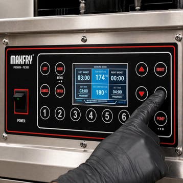 Makfry Friteuse | Open Fryer FE300S  | 18L | Digitaal | 13.5, Ophalen of Verzenden, Nieuw in verpakking