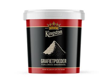 Kingston Grafietpoeder 3,6 kg, grafietzwart, Verzenden, Nieuw